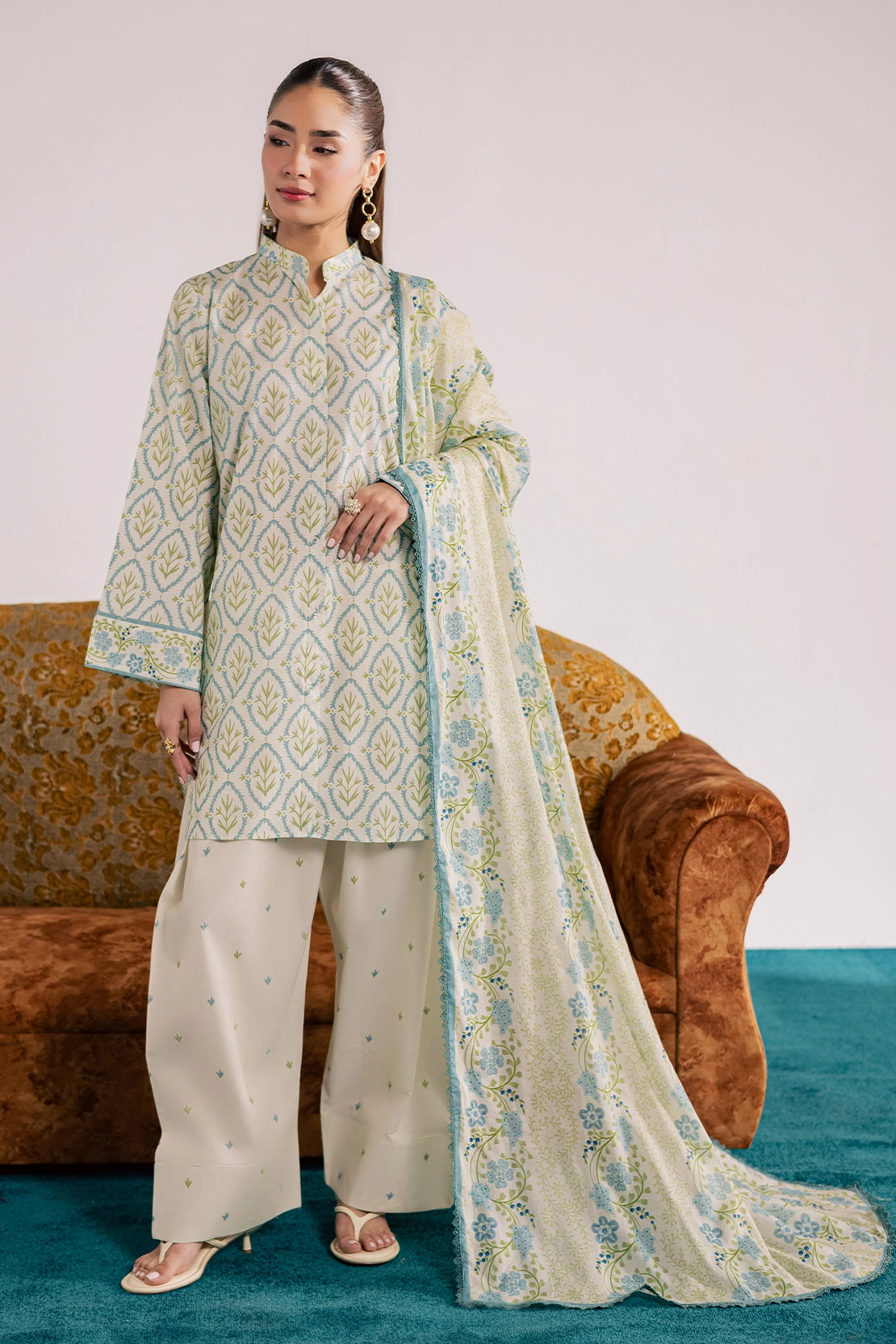 M Rashid Rint 3 Piece- Premium Digitally Printed Lawn - 3778 – Rashid Tex