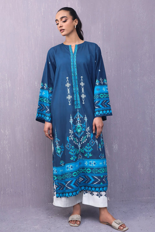 Stitched 2 Piece - Digitally Printed Lawn - 1023