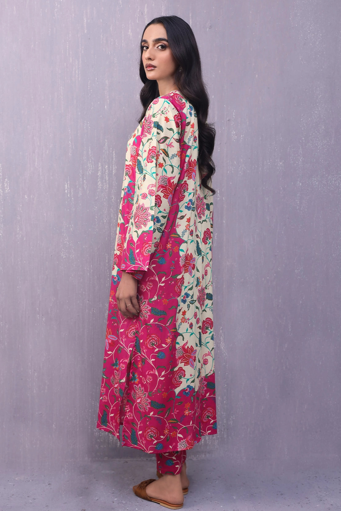 Stitched 2 Piece - Digitally Printed Lawn - 1028