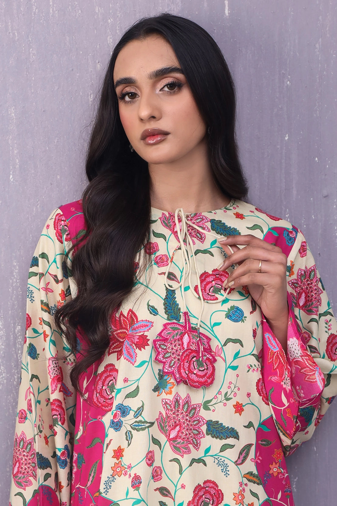 Stitched 2 Piece - Digitally Printed Lawn - 1028