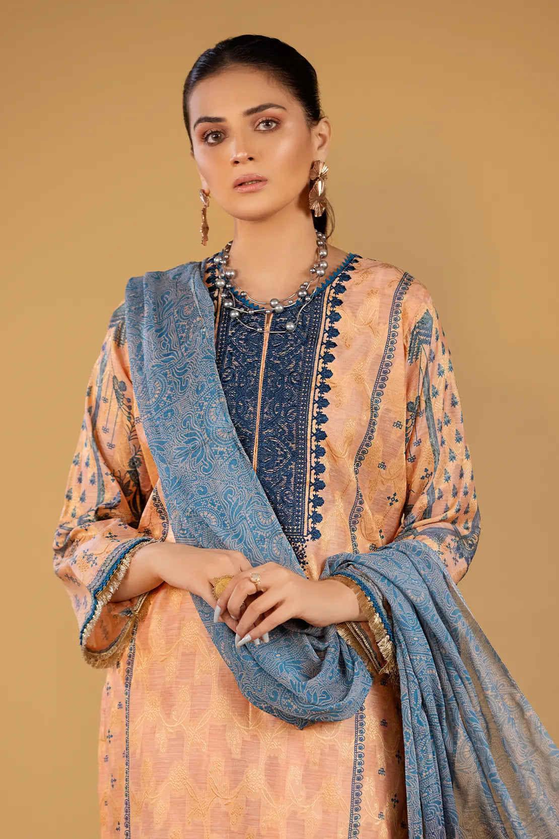 Rahi Embroidered Jacquard 7011