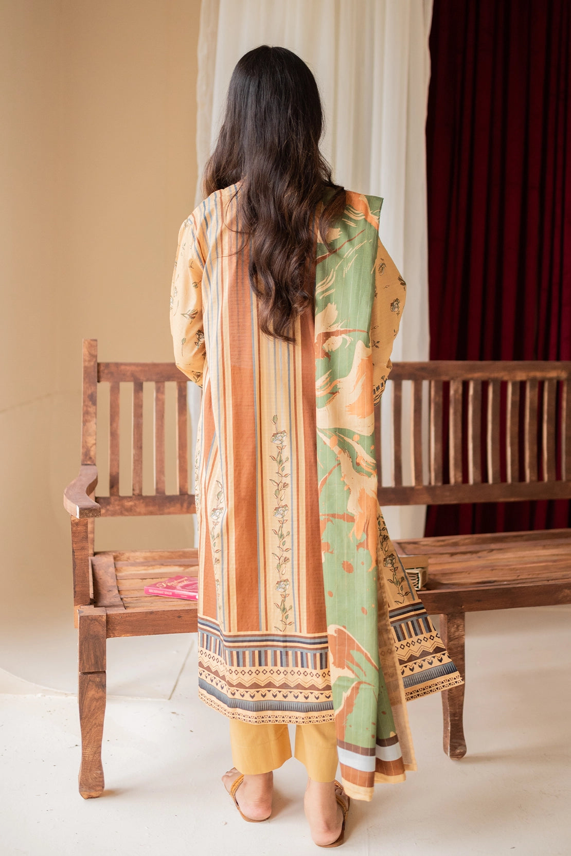 3 PIECE - DIGITALLY PRINTED LAWN - 006