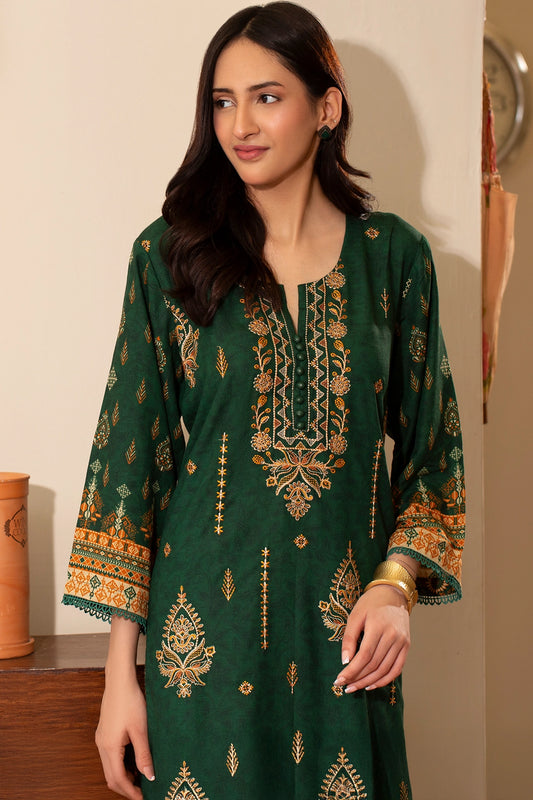 3 PIECE - PREMIUM EMBROIDERED KARANDI - 185